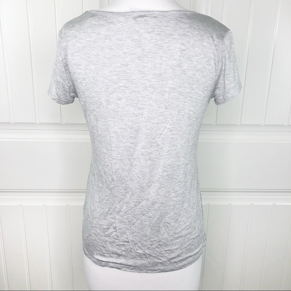 Eyeshadow Gray Halloween Tee Top Party Champagne - Picture 5 of 6